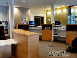 Empfangstheke-Volksbank-Haltern
