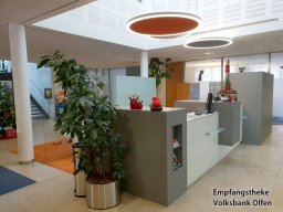 Empfangstheke-Volksbank-Olfen